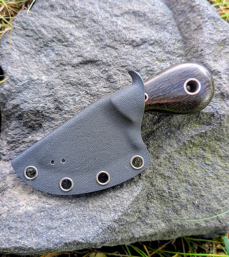 Portrait of Marvyn — Ukrainian knife maker forging expressive handcrafted blades