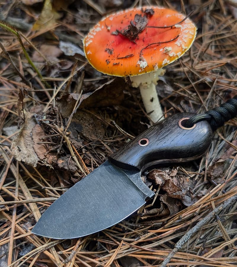 Portrait of Marvyn — Ukrainian knife maker forging expressive handcrafted blades