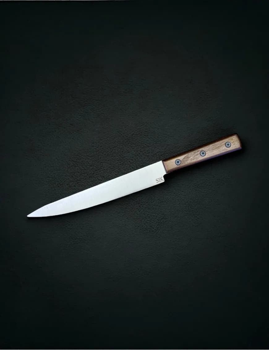 Yanagiba SavaKnife — Ukrainian bladesmith Maksym Sava forging handcrafted knives in his workshop