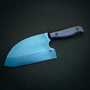 SavaKnife — Ukrainian bladesmith Maksym Sava forging handcrafted knives in his workshop