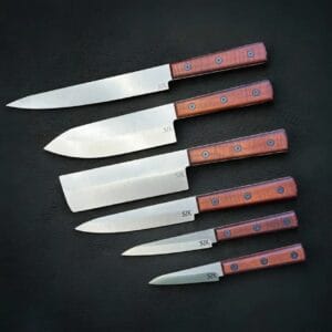 SavaKnife — Ukrainian bladesmith Maksym Sava forging handcrafted knives in his workshop